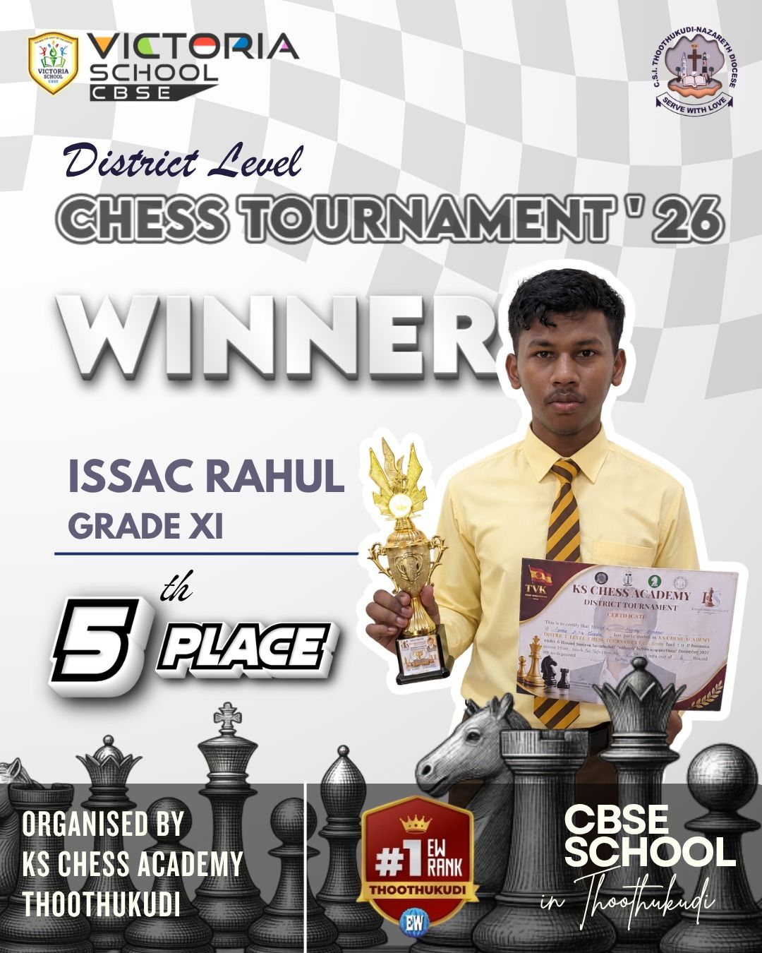 District-Level Chess Tournament 2026