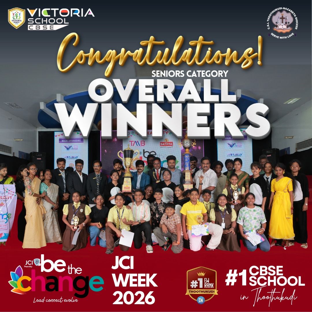 OVERALL WINNER – Seniors Category at JCI Be The Change – JCI Week 2026! 🎉
