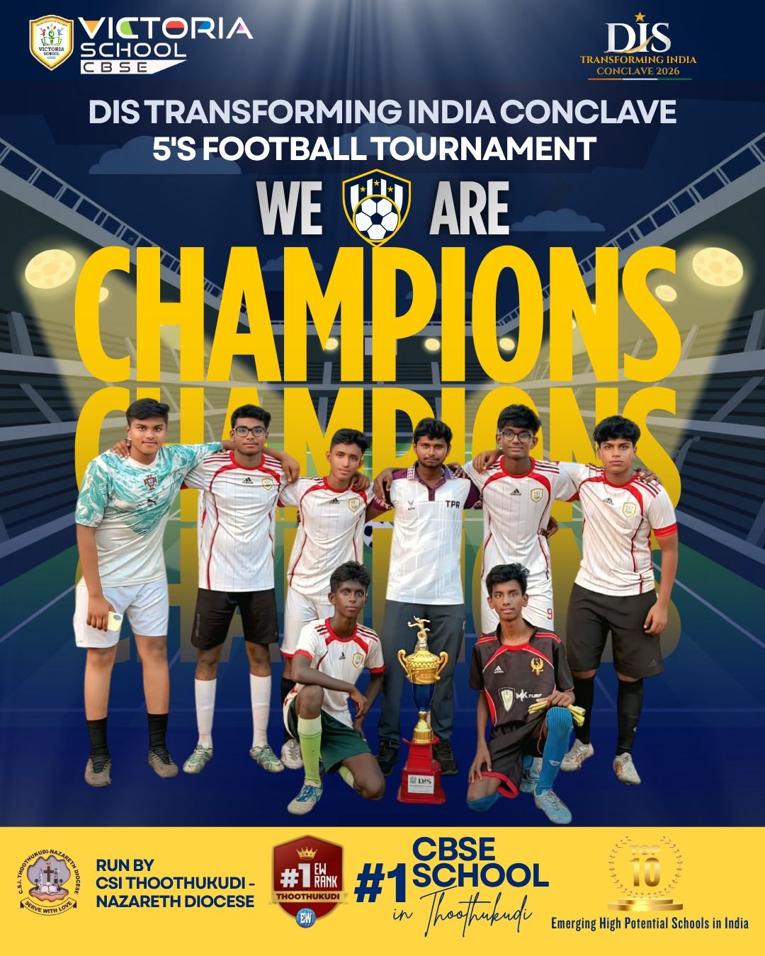 India Conclave 2026 – 5’s Football Tournament!